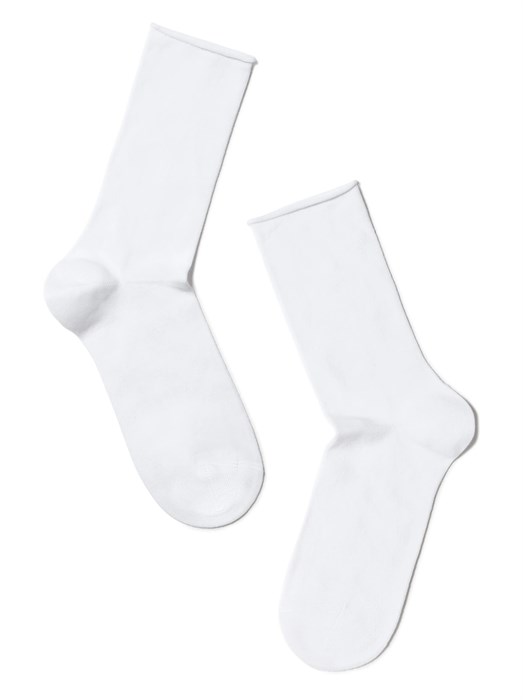 Носки ж. COMFORT 19С-101СП 000 (23-25-белый) без резинки 84543 - фото 102987