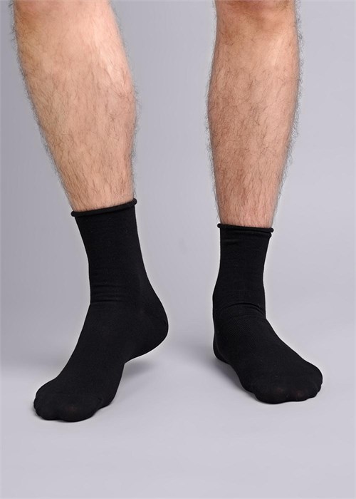 CLE Носки муж.К002Л осл.рез хл+эл (27-чёрный) 84609 - фото 103075