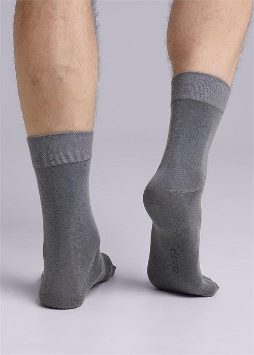 CLE Носки муж.К004Л база хл+эл (31-серый) 85404 - фото 104187
