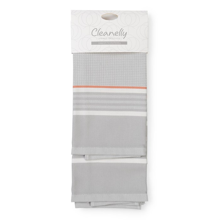 КНЦ-560х2-6820 (2705) Комплект кухонных полотенец на хангере 2*50х70 цв. 10000 КНЦ-560х2-6820 (2705) - фото 104636