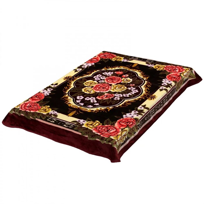 Плед акриловый гладкий 200х240 см. Сказка 028-1 - фото 104730