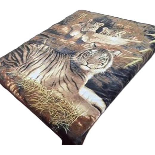 Плед акриловый облегченный 150х200 см. Новые тигры 129 - фото 104748