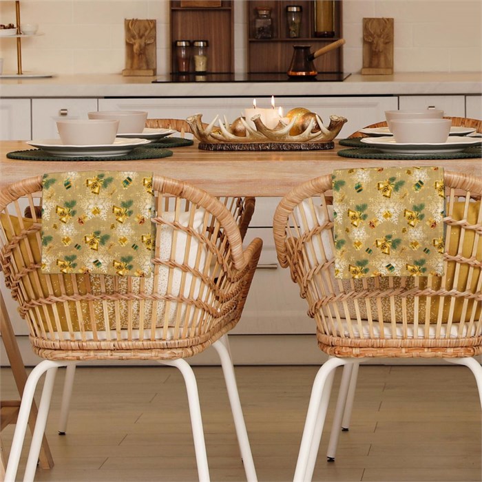 Набор вафельных полотенец Vse DOMA 45х60 см. 2 шт. 60320-1 Сказочное Рождество 60320-1 - фото 104759