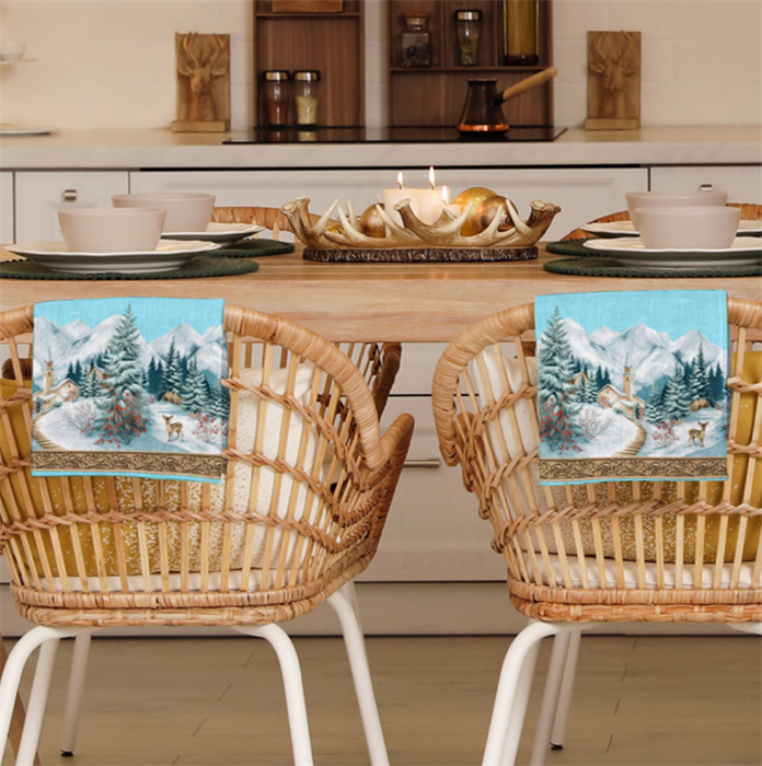 Набор вафельных полотенец Vse DOMA 50х70 см. 2 шт. 60323-1 Лес чудес 60323-1 - фото 104762