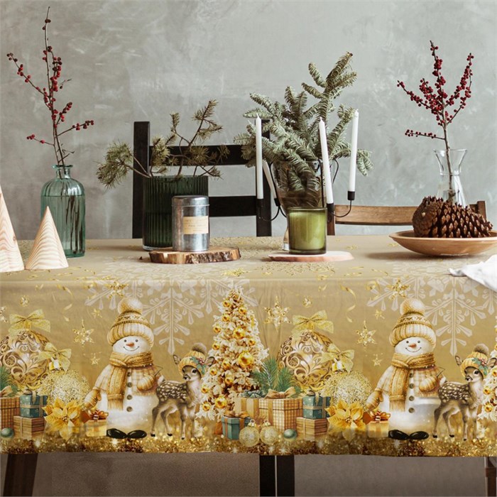 Скатерть рогожка Vse DOMA 145х180 см. 60319-1 Сказочное Рождество 60319-1 - фото 104773