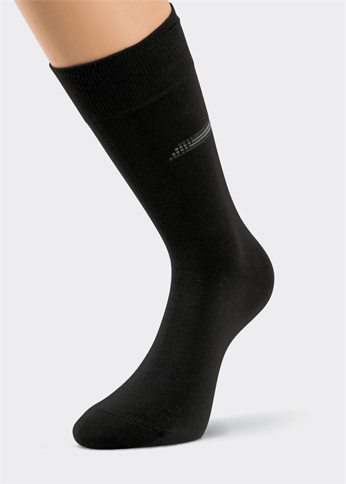 CLE Носки муж.К102Л хл+лайкра (29-чёрный) 86015 - фото 104868