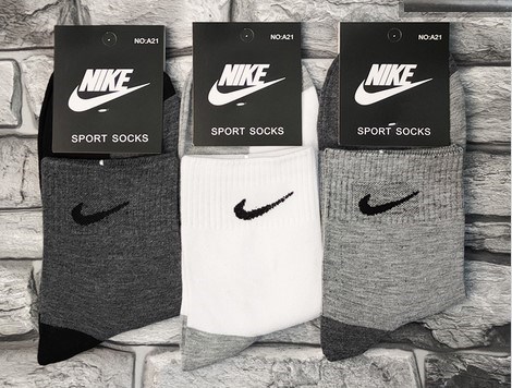 Носки муж.№A-21 "N" ассорти средние х/б 10шт/уп 594351-1 - фото 104986