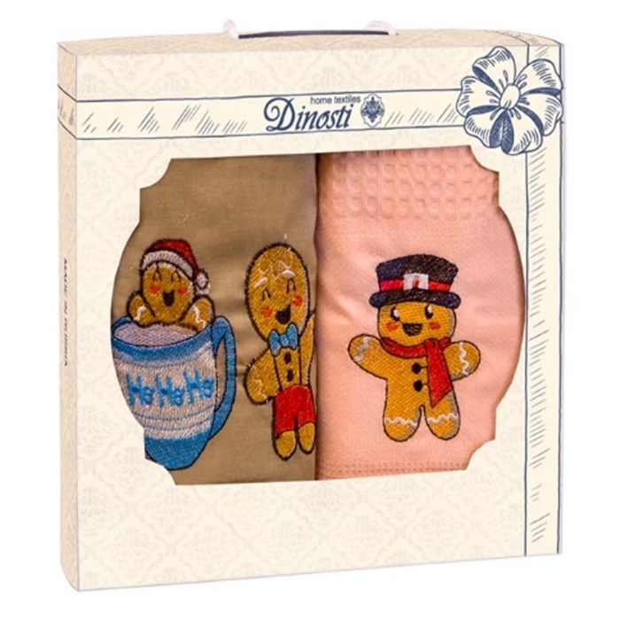 Набор кухонный фартук 72х80 см. 1 шт. полотенце 50х60 см. 1 шт. ФС-110 Имбирный пряник ФС-110 - фото 105148