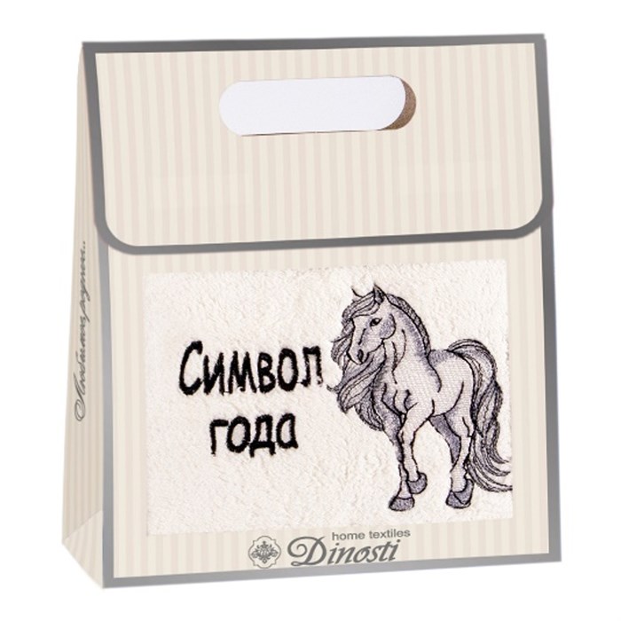 Полотенце из микрофибры 40х70 см. 1 шт. ОМФ-101 Символ года ОМФ-101 - фото 105163