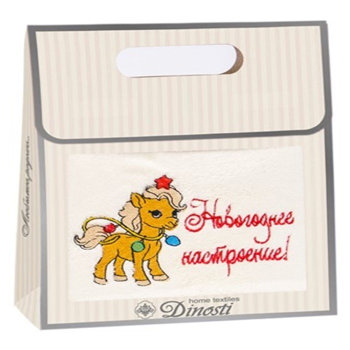 Полотенце из микрофибры 40х70 см. 1 шт. ОМФ-117 Новогоднее настроение ОМФ-117 - фото 105165