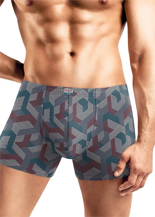 CLE MSH450711 Трусы муж. (52-т.серый/т.бирюзовый) 86374 - фото 105258