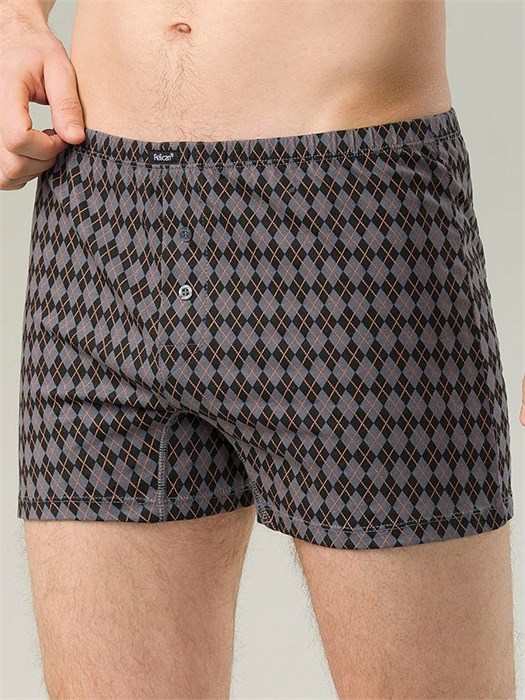 Трусы муж. MUB6863 (XL(50)-Темно-серый(43) 86398 - фото 105282