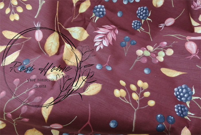 Простыня натяжная Rosi Home поплин 120х200х25 см. арт.20151/1 20151/1-1 - фото 105416