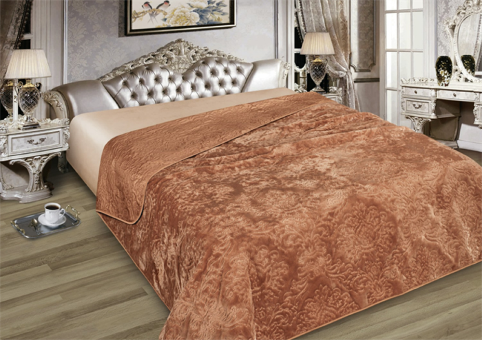 Покрывало Elite с мехом 225х250 см. арт. М10 М10-1 - фото 105440