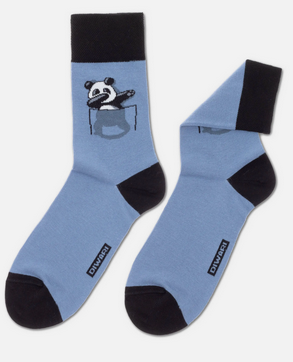 Носки муж. DW HAPPY 17С-151СП 163 (25-светлый джинс) 86712 - фото 105713