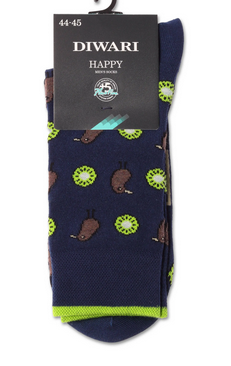 Носки муж. DW HAPPY 20С-37СП 136 (27-темно-синий) 86980 - фото 106013