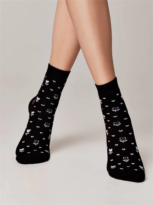 Носки жен. COMFORT 7С-47СП 434 (23-черный) махра 537943 - фото 114209