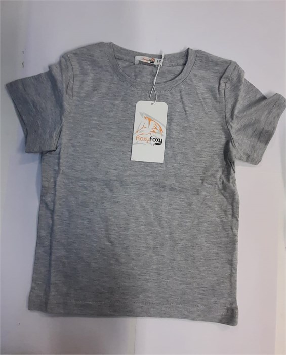 #Футболка дет. UF 305-445 серый меланж (122) 454816 - фото 114410