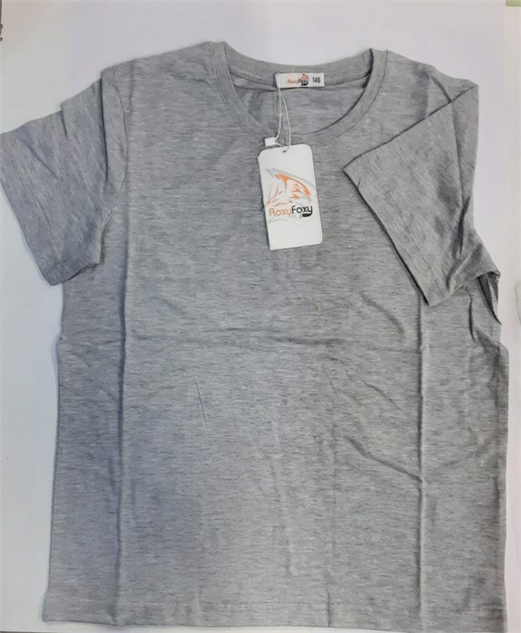 #Футболка дет. UF 405-457 серый меланж (146) 454827 - фото 114413