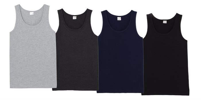 FALM 20007-11 Майка мужская (Св.серый меланж (176)-108(54)) 489547 - фото 114863