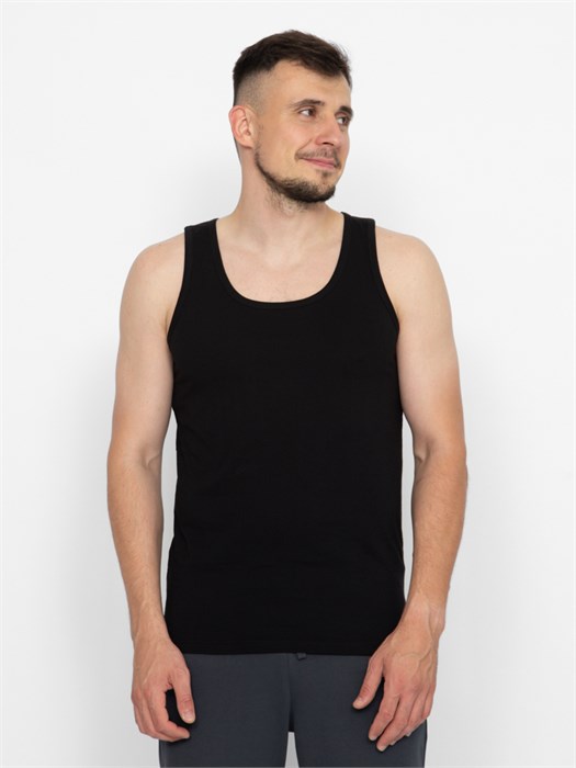 FASM 20006-22 Майка мужская (Черный (176)-092(46)) 489573 - фото 114867