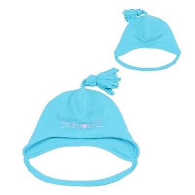 #CH 8138 Шапка для девочки бирюзовый (44-46) ВГ 379064 - фото 114917