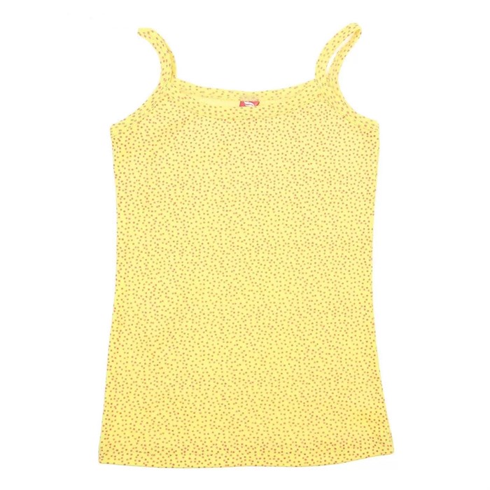 CAJ 2242 Майка для девочки желтый (146)-76 ВГ 373088 - фото 114951