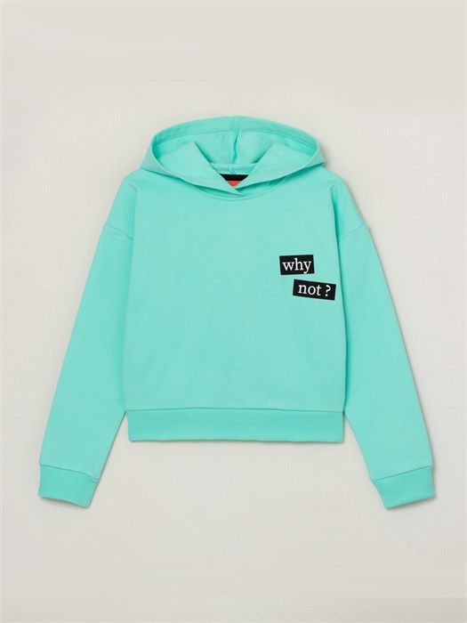 CSJG 63068-38-308 Толстовка для девочки (Ментоловый (152)-80) 509165 - фото 115165