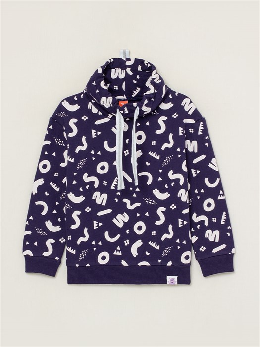 CSKG 63038-41-304 Толстовка для девочки (Т.синий (110)-60) 509107 - фото 115261