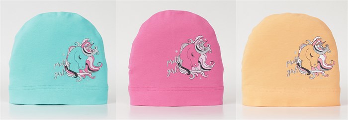 CSKG 80024-46 Шапка для девочки (Циклама 52) 469231 - фото 115286