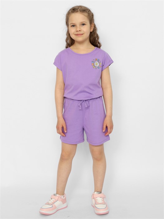 CSKG 90184-45-372 Полукомбинезон для девочки (Лаванда (098)-56) 563784 - фото 115290