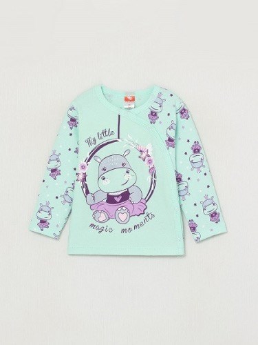 CWNG 62802-38-281 Кофточка для девочки (Ментоловый (062)-40) 499636 - фото 115370