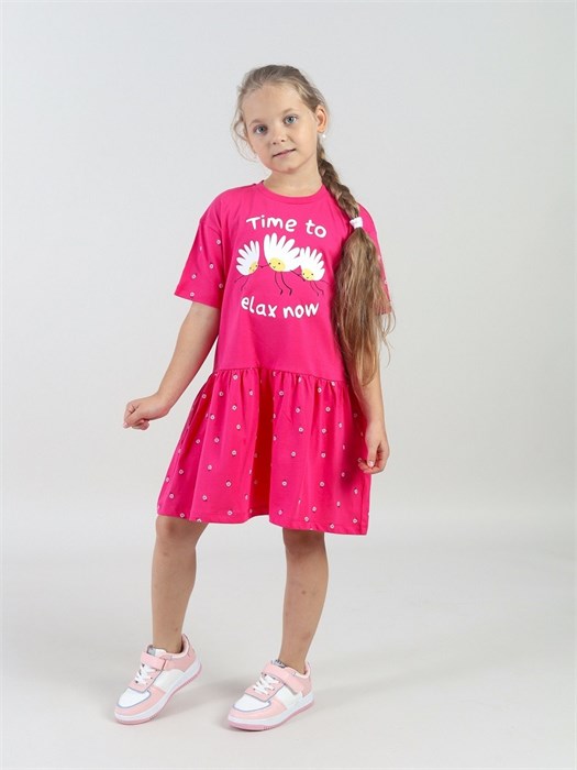 CWKG 63935-46 Платье для девочки (Фуксия (104)-56) 607796 - фото 115483