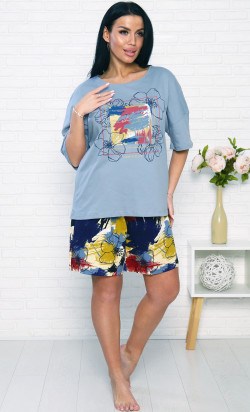 Комплект №ТК-4046 (р.50) футб.+ шорты с карманами 587336 - фото 115601