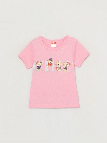 CWNG 62939-27-298 Футболка для девочки (Розовый (068)-44) 501210 - фото 115609