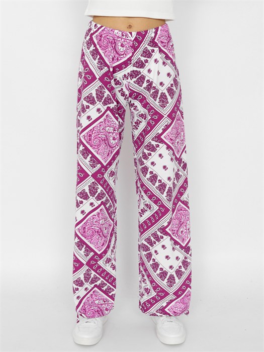 CSJG 70476-44-400 Брюки для девочки (Фиолетовый (146)-76) 590602 - фото 115736