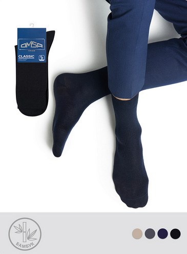 Носки м. CLASSIC 205 (42-44-Nero) гладь всесезон. Oms 398427 - фото 115992