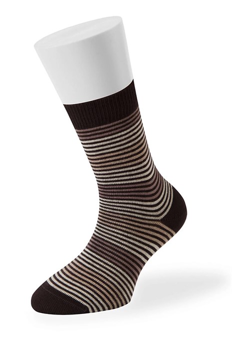 Носки 21P11 (23-26-Moka) в полоску БЕЗ СКИДКИ!!! 507542 - фото 116448