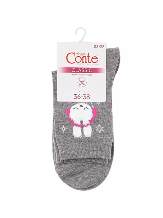Носки жен. CLASSIC 24С-151СП 679 (25-27-серый) 96578 - фото 118233