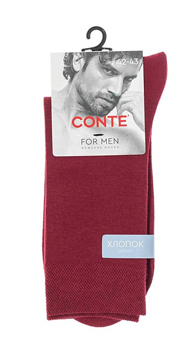 Носки муж. 24С-148СП 000 (25-бордо) 96590 - фото 118263