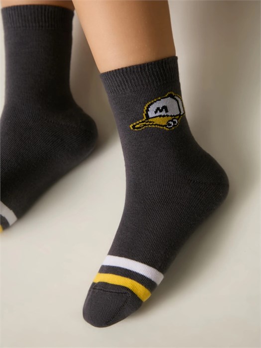 Носки дет. Esli 24С-74СПЕ 494 (р.18-темно-серый) 96755 - фото 118495