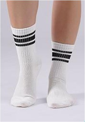 CLE Носки жен.S218 хл+эл (23-белый) 96772 - фото 118517
