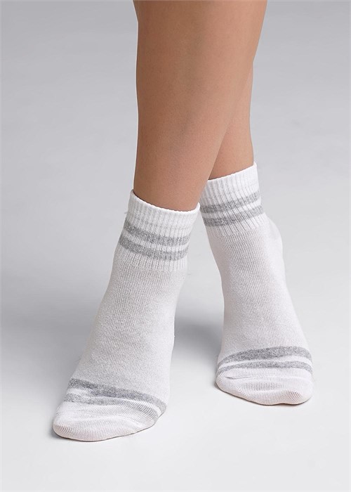 ЭЙС Носки жен.Д151 укор хл+эл (23-белый) 96860 - фото 118645