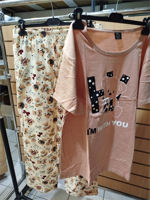 Комплект жен. PALMA большой разм. 64-66 брюки+футб 96953 - фото 118782