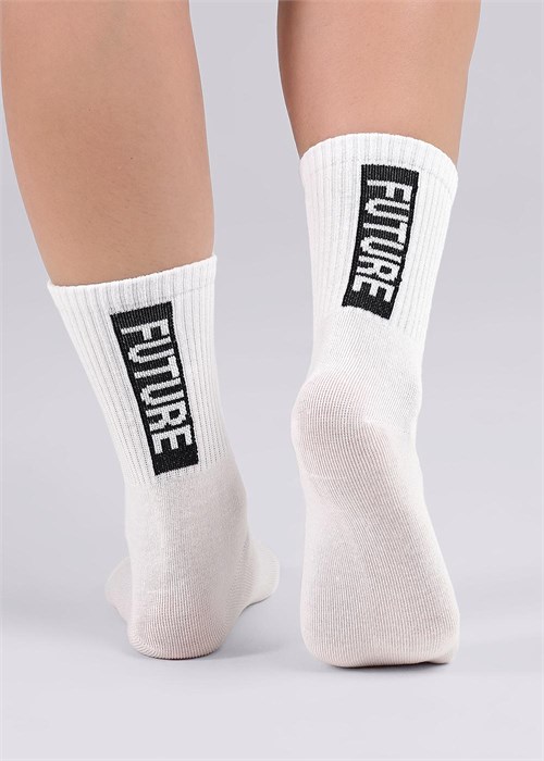 CLES Носки жен.L3002 market line хл+эл (23-белый) 97041 - фото 118884