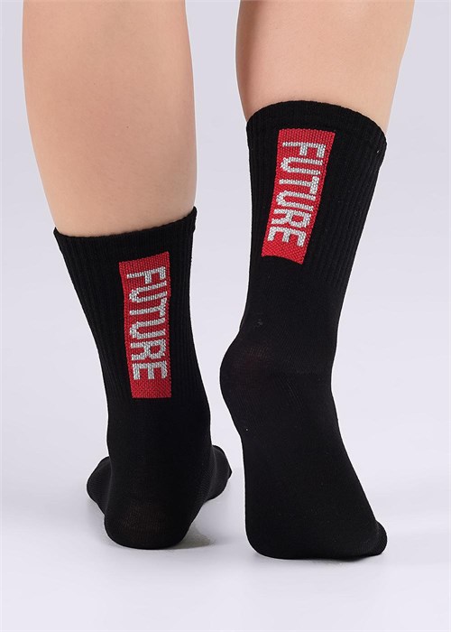 CLES Носки жен.L3002 market line хл+эл (25-чёрный) 97048 - фото 118891