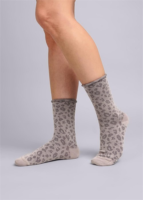 CLE Носки жен.Д298 база ослаб.рез (25-бежевый) 97203 - фото 119128