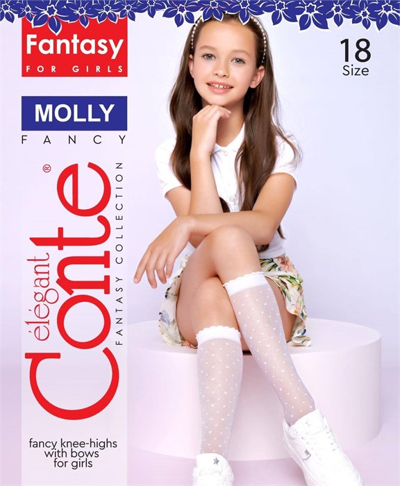 Гольфы дет. MOLLY 20С-118СП (20-bianco) 97207 - фото 119132