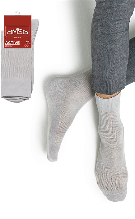 Носки м. ACTIVE 103 (42-44-Grigio Chiaro) сетка Oms 97346 - фото 119275