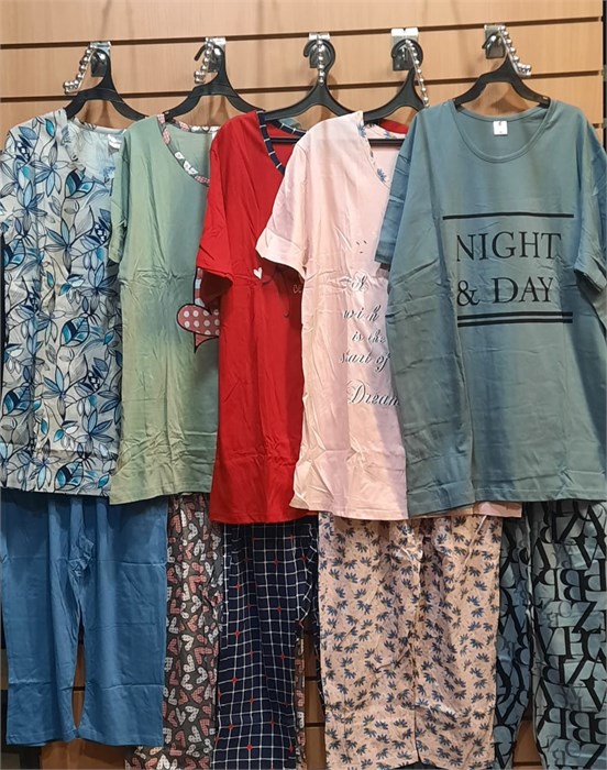 Комплект жен.Ангелина Футболка+бриджи, разм.50 97351 - фото 119280